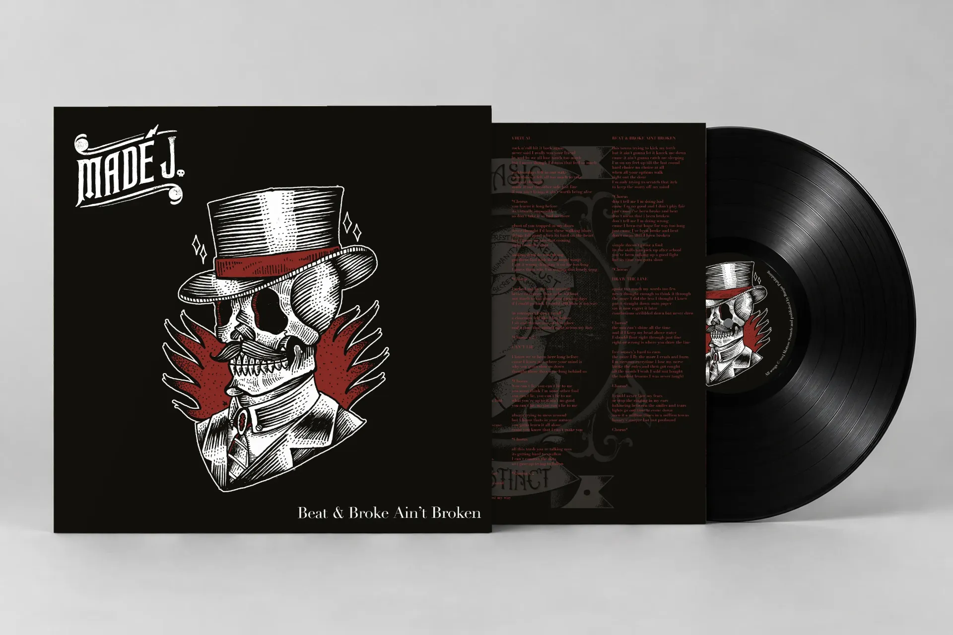 [MOWCAT1408] MADÉ J. - BEAT & BROKE AIN'T BROKEN (vinyl 12" LP)
