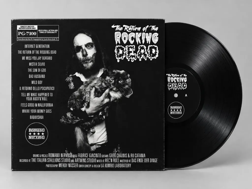 [MOWCAT2003] ROMANO NERVOSO - THE RETURN OF THE ROCKING DEAD (vinyl 12" LP)