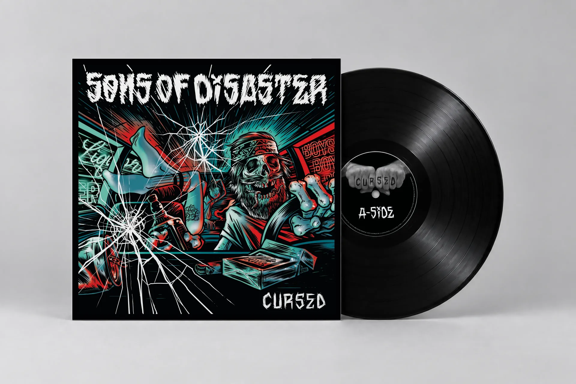 [MOWCAT2001] SONS OF DISASTER - CURSED (vinyl 12" LP)